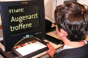 Bildschirmlesegerät