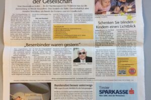 BSVT in der Tiroler Tageszeitung
