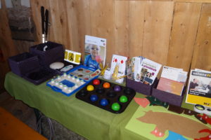 Bunte Spielsachen am BSVT Stand