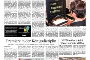 Bericht der T.T. Lokalausgabe BEzirk Imst am 26. September 2018