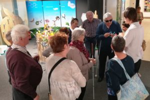 Der BSVT bei der Führung 'Geruchswelten' im audioversum.