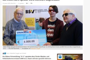 Bericht auf meinbezirk.at