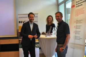 Doz. Dr. Claus Zehetner, Kathrin Richter-Schildberg, 
Ing. Helmut Schernthaner (Miller Optik)