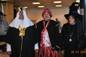 Dietmar Graff (Scheich), Hannelore Beiler (Schottin) Beate Krames (Hexe)