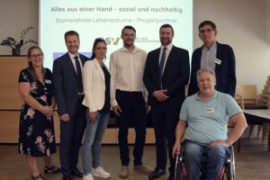 Projektteam: Sabine Karrer, Georg Stiegler, Bmstr. Carina Steiner, Bmstr. DI (FH) Stefan Bulacher jun., Mag. Thomas Huber, Mag. Klaus Burger, Bernold Dörrer